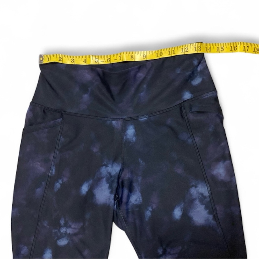 Old Navy Women’s High-Waisted PowerSoft Side-Pocket 7/8 Run Leggings Size L Gym - Picture 10 of 15